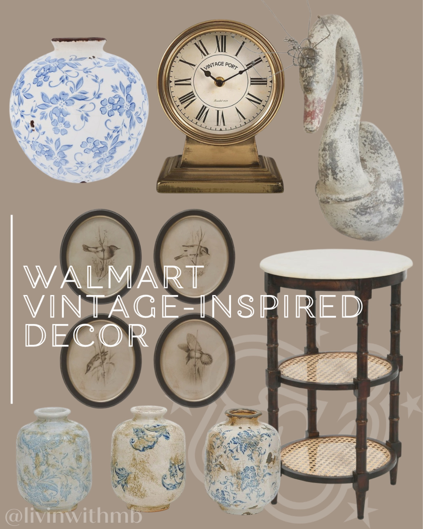 Beautiful vintage-inspired decor at Walmart!

#LTKhome #LTKstyletip #LTKMostLoved