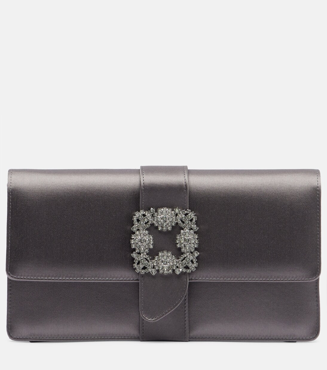Capri embellished satin clutch | Mytheresa (DACH)