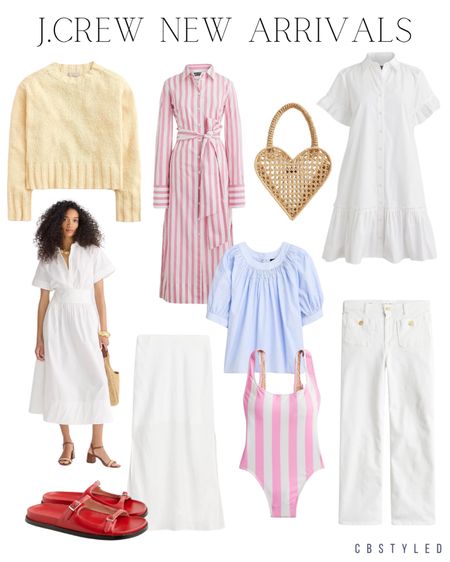 New spring and summer arrivals from j.crew. J.crew outfit ideas for spring, spring style 

#LTKSeasonal #LTKstyletip