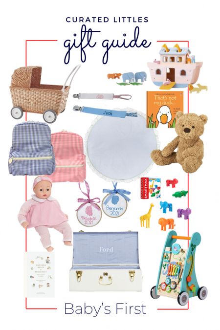 Baby’s First Christmas gift guide is curated to reflect that babies don’t need much so gift things that are heirloom quality and things that grow with them.

#LTKkids #LTKGiftGuide #LTKbaby