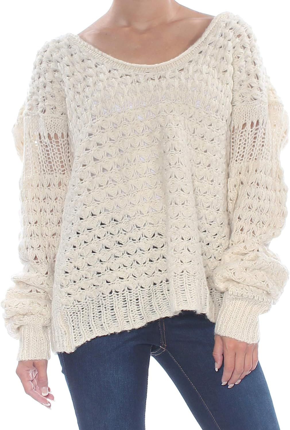 Free People Women's Crashing Waves Pullover | Amazon (US)