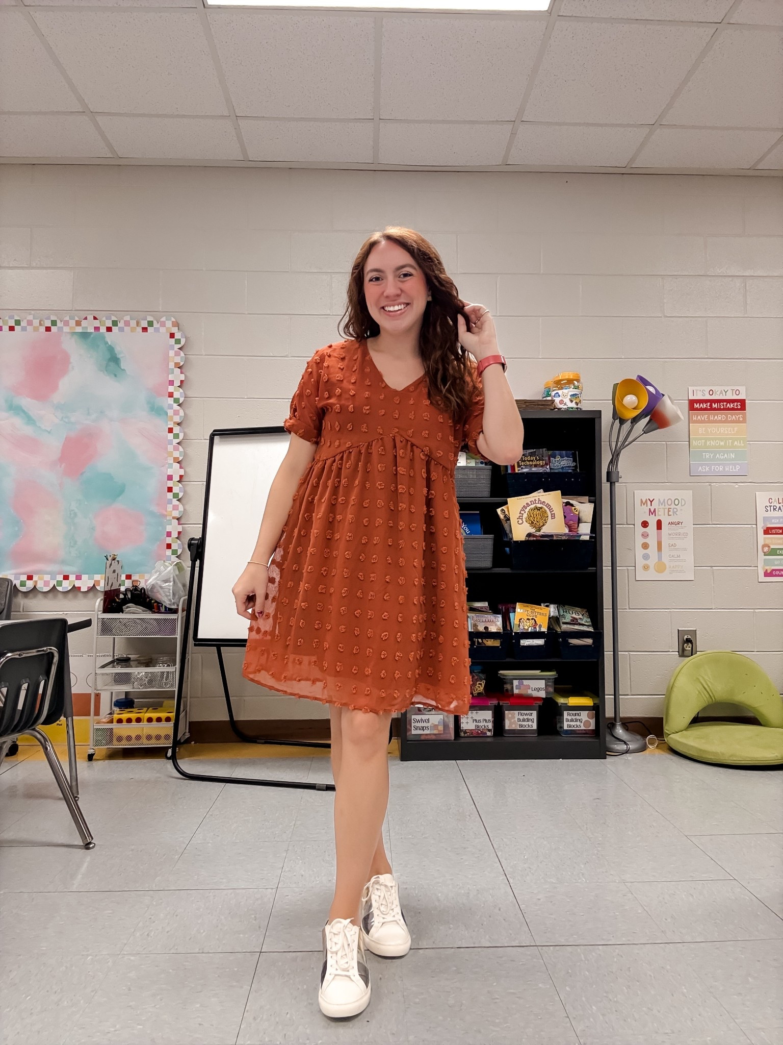 teacher dresses msbraun's Fits Collection on LTK 6.19 oz/yd2 (210 g/m2) Size:4X-Large- 8/9 sewing pattern plus size Long Red Dress | Red