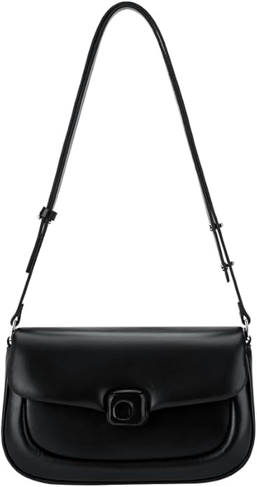 LA FESTIN Cowhide Leather Shoulder Bag for Women - Adjustable Strap Crossbody satchel bags for wo... | Amazon (US)