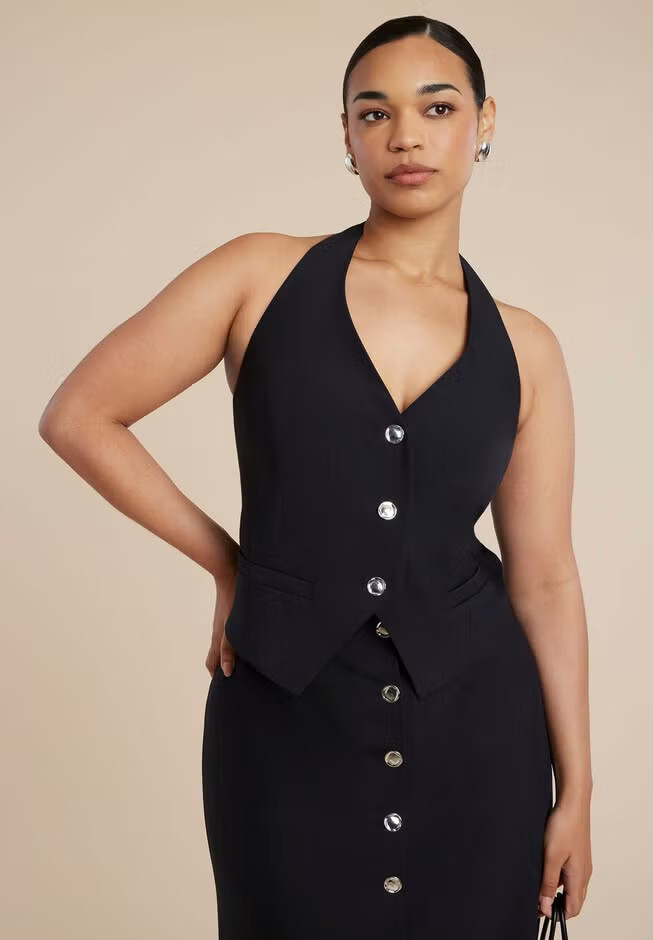 Halter Vest | Eloquii