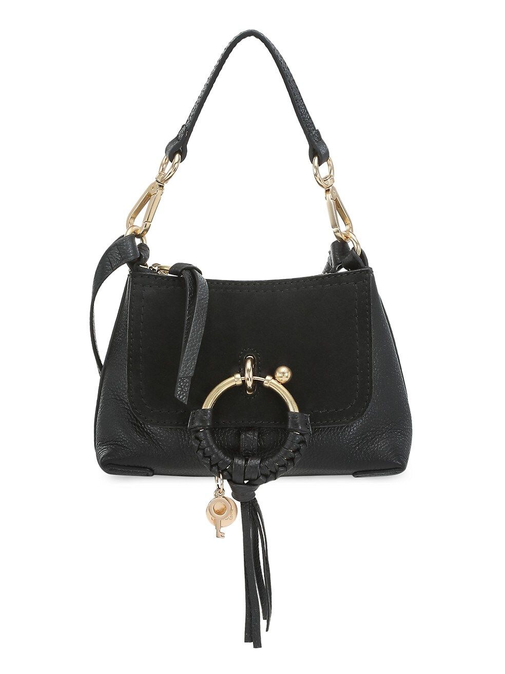 See by Chloé Mini Joan Suede &amp; Leather Hobo Bag | Saks Fifth Avenue