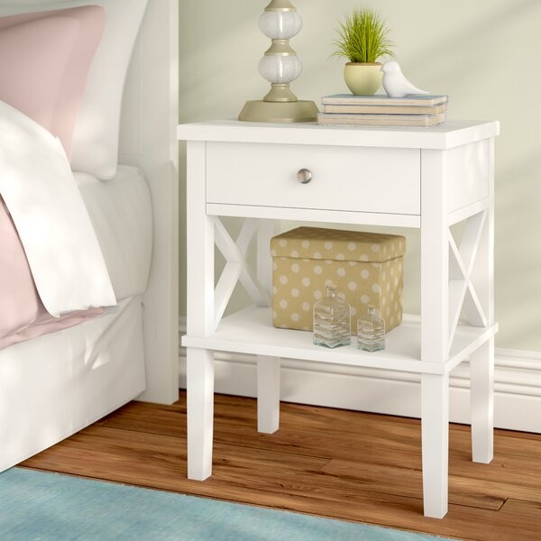 Silvestri 1 Drawer Nightstand | Wayfair North America