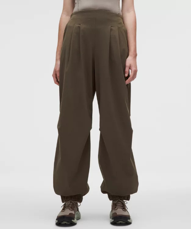 Nylon Pleat-Front High-Rise Pant | lululemon (AU)