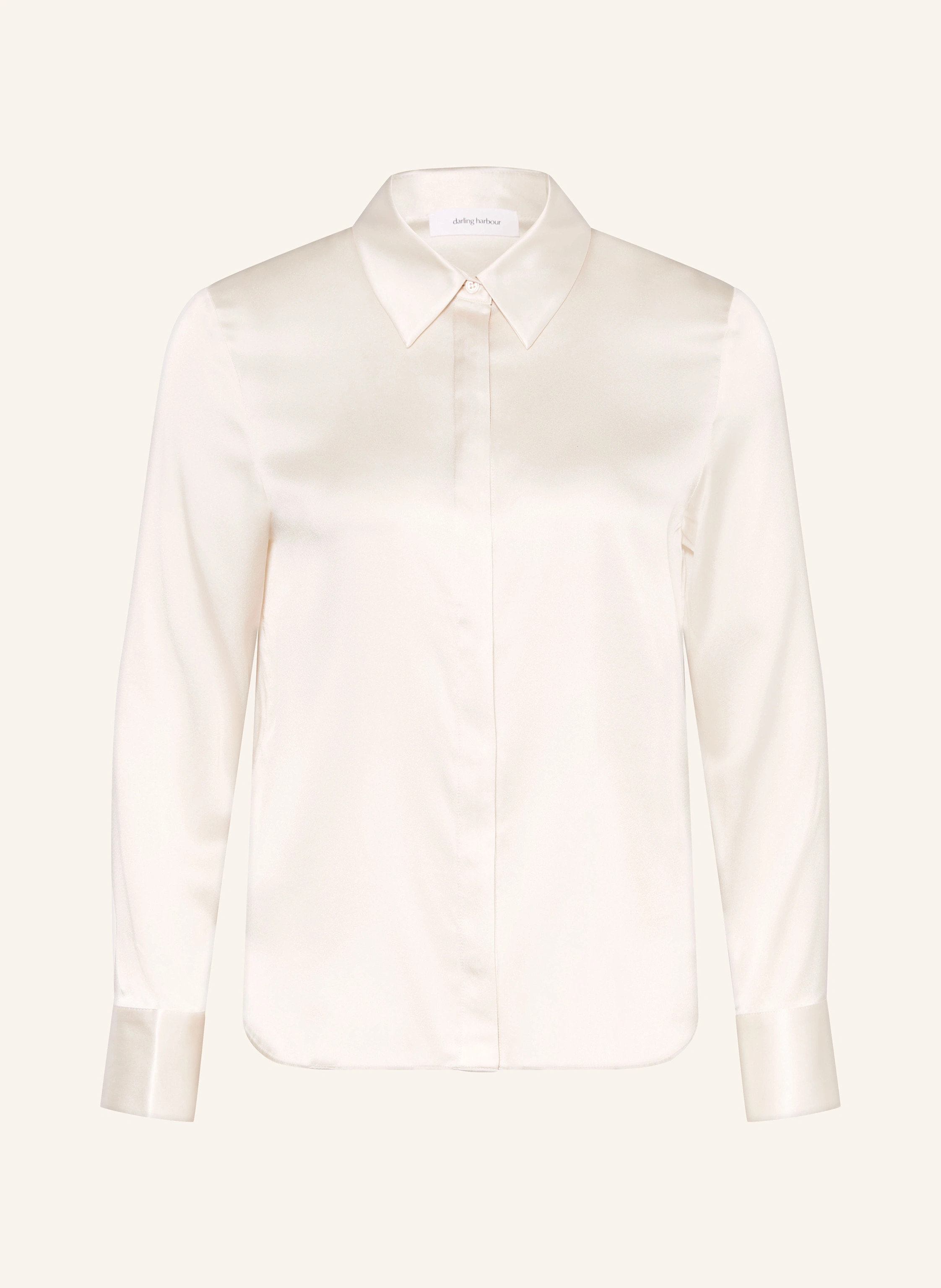 darling harbour Hemdbluse aus Seide in champagner | Breuninger (DACH)