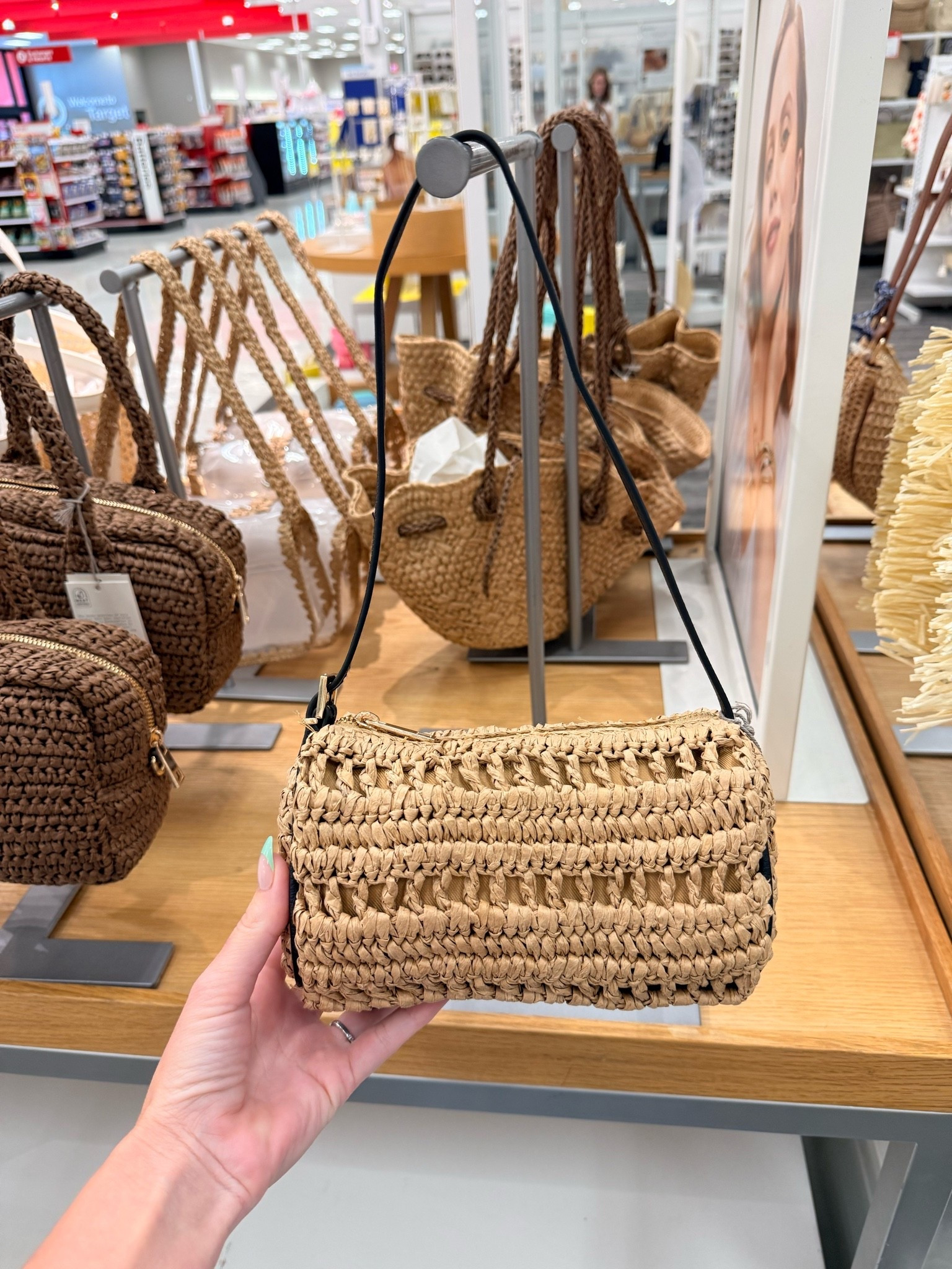 Your summer bag era starts NOW 🌿✨ This straw mini boxy barrel bag from A New Day at Target is giving all the vacation vibes — and it's only $__ 🤌 The black strap contrast is *chef's kiss* and it goes with literally everything. 3k+ people bought this last month and I totally get why 

#LTKitbag #LTKfindsunder50 #LTKstyletip #LTKsummer #TargetStyle #TargetFinds #ANewDay #StrawBag #SummerBag #MiniBag #BarrelBag #AffordableStyle #BudgetFashion #SummerAccessories #BagOfTheSummer #OOTD #NeutralStyle #WardrobeEssentials #SummerVibes #ShopMyLTK