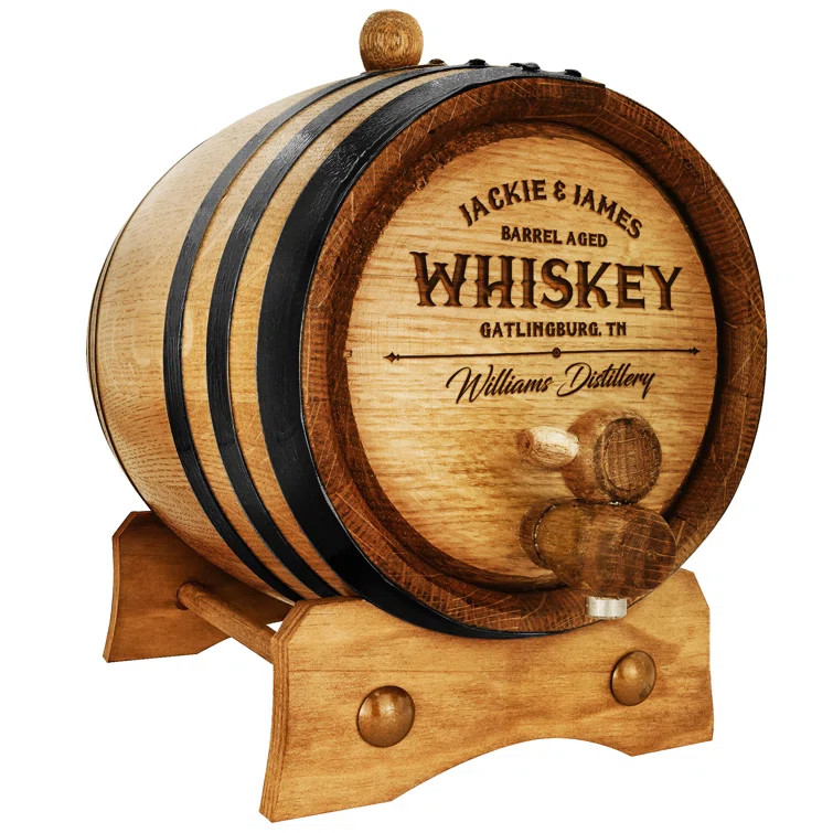 Barrel Aged Personalized Whiskey Barrel | Wayfair North America