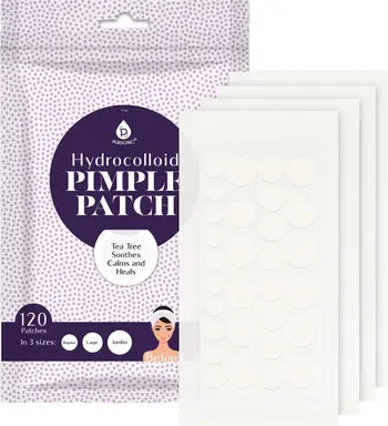 Hydrocolloid Pimple Patch, 120-Count, Multi Size Acne Solution | Nordstrom