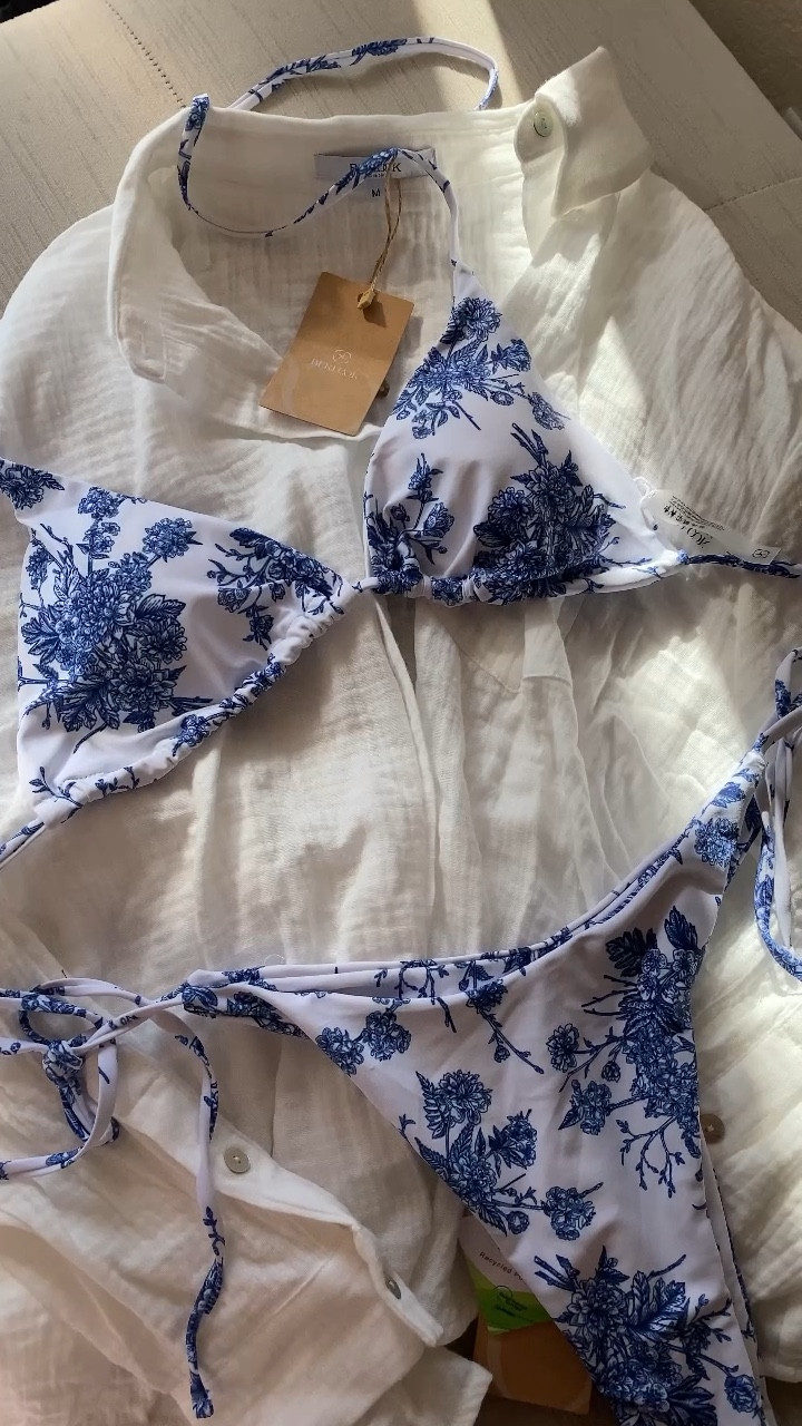 Cute bikini + coverup! Everything is true to size❤️

Use code “SEQUIN” for 20% off😘

Berlook swimwear / Berlook bikini / Berlook swimsuits / sustainable swimwear / sustainable bikini / swimwear coverup / swimsuit coverup / floral bikini / white swimwear coverup / swimsuits


#LTKfindsunder50 #LTKswim #LTKfindsunder100