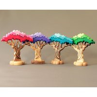 Wooden Japanese Maple, Waldorf Toys, Handmade Trees, Decorative Tree, Gift For Kids, Home Decor | Etsy (US)