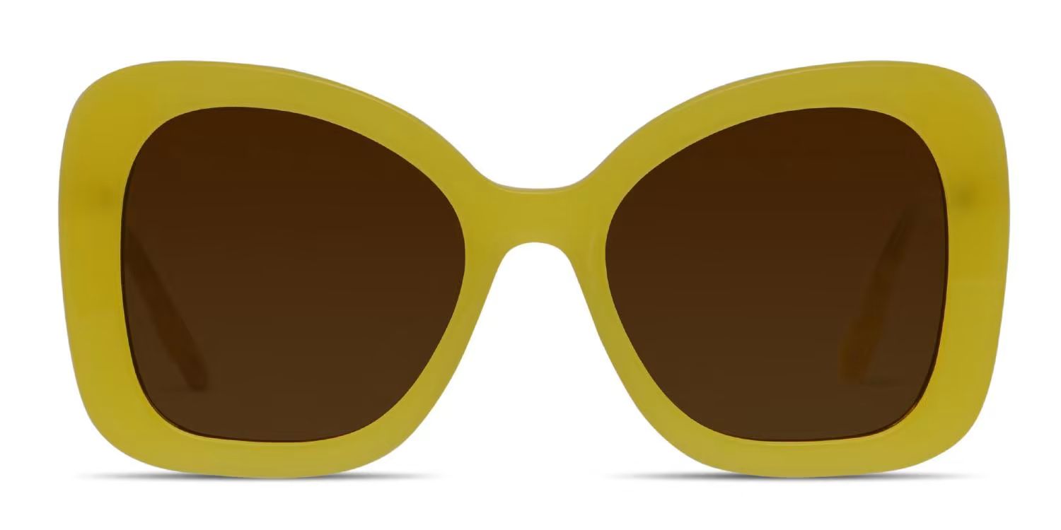 Amelia E. Salma Yellow Prescription Sunglasses | GlassesUSA