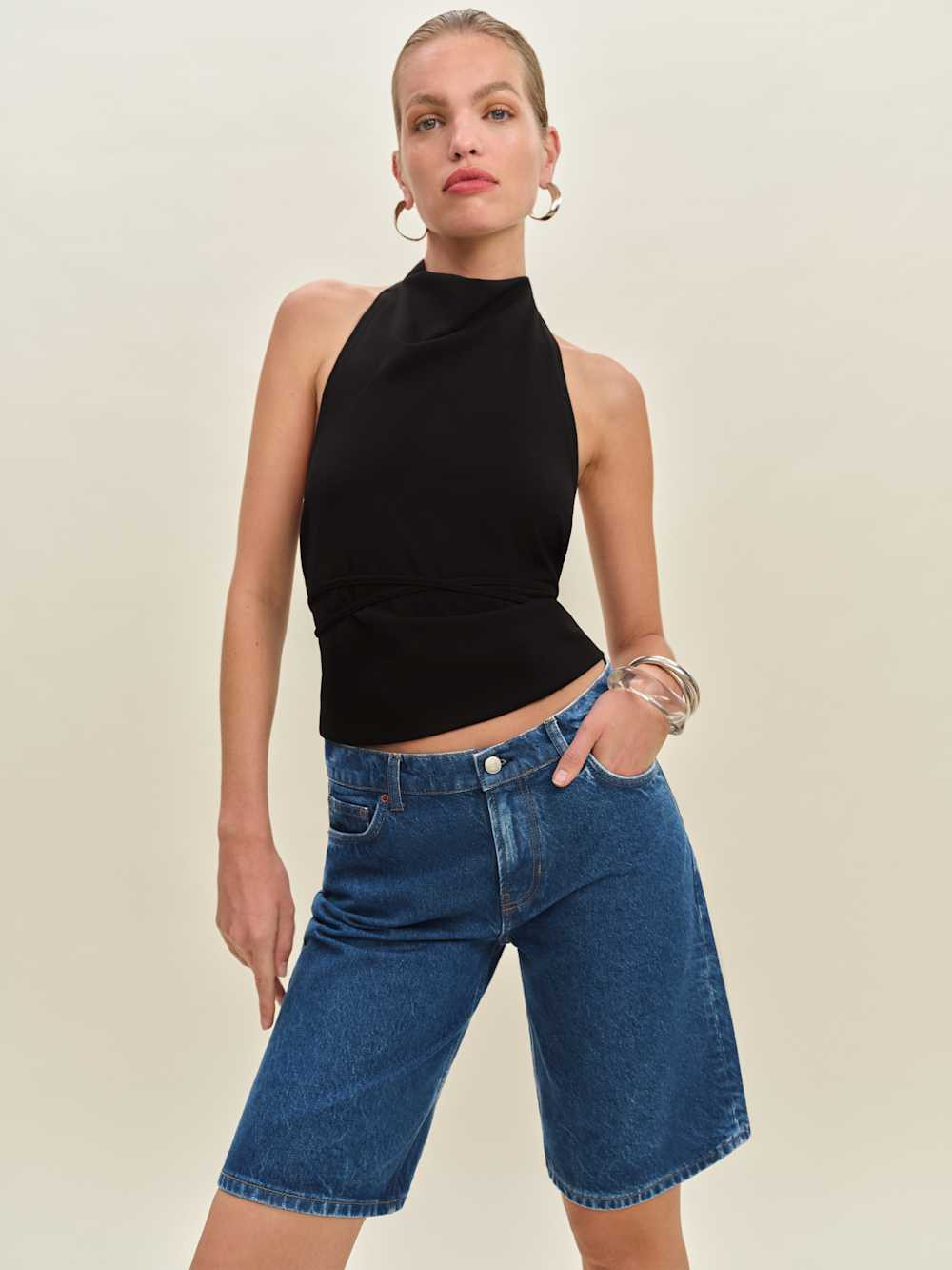 Finley Low Rise 11" Baggy Jorts | Reformation (Global)