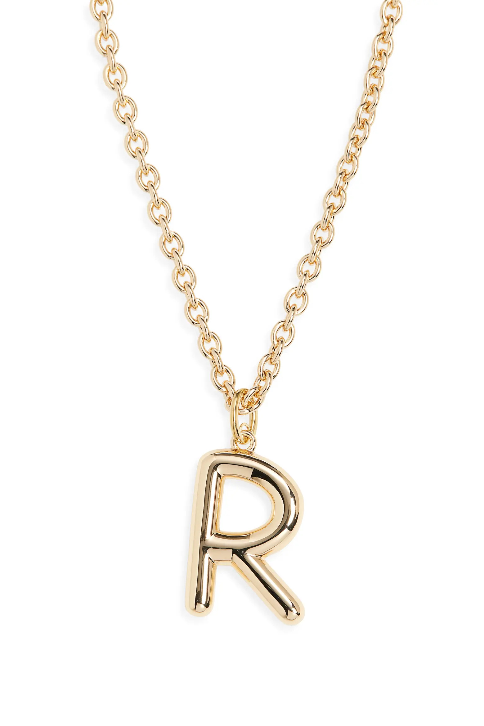 The Big Puffy Initial Pendant Necklace (Women) | Nordstrom | Nordstrom