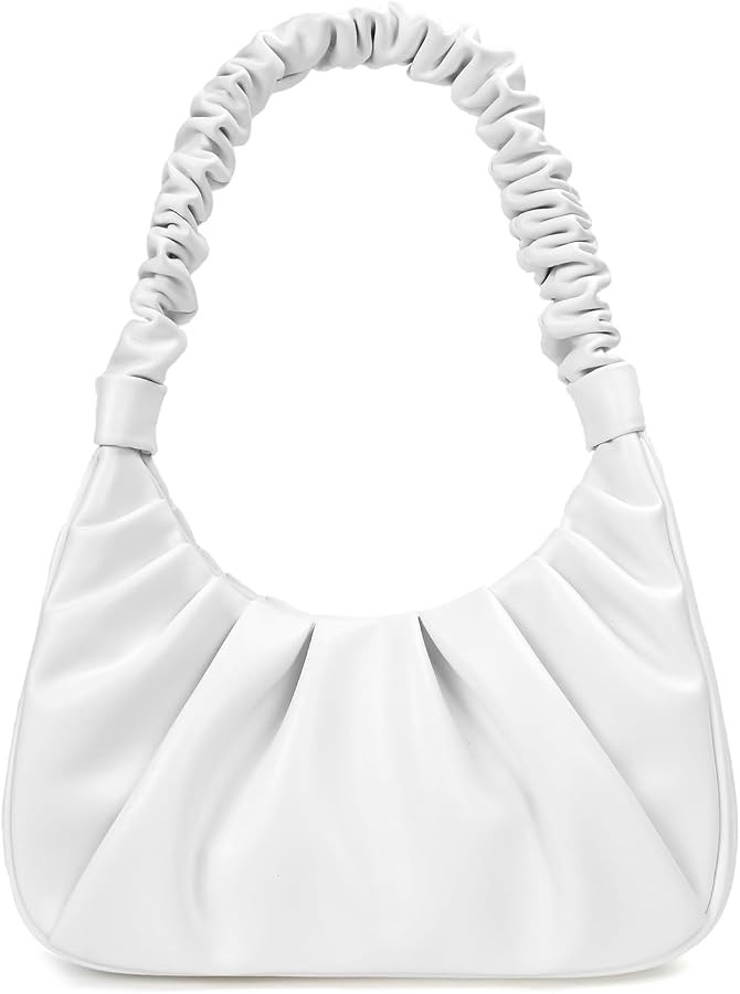 PS PETITE SIMONE Mini Purse Shoulder Bag for Women Fashion Small Ruched Handbags Sofii Clutch Hob... | Amazon (US)