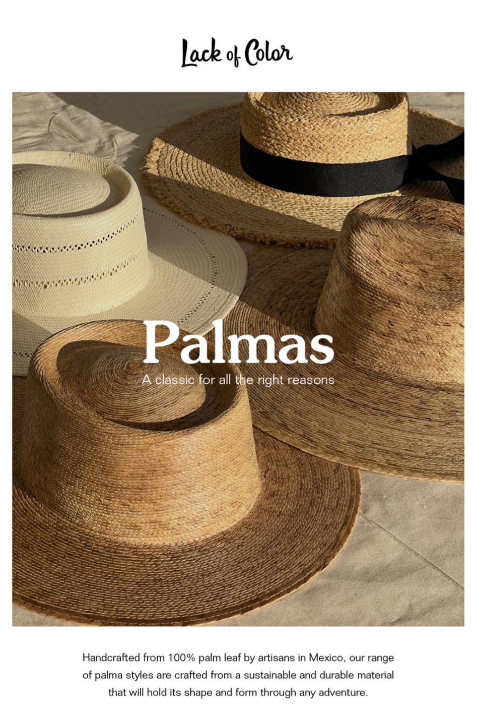 Lack of Color Palma Wide Fedora curated on LTK