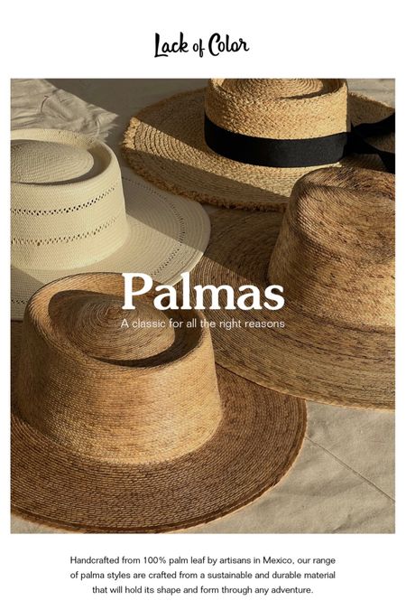 The perfect sun hats! Palmas by Lack of Color. Summer outfit. Travel outfit. Vacation outfit. Swimwear. 

#LTKSeasonal #LTKGiftGuide #LTKtravel