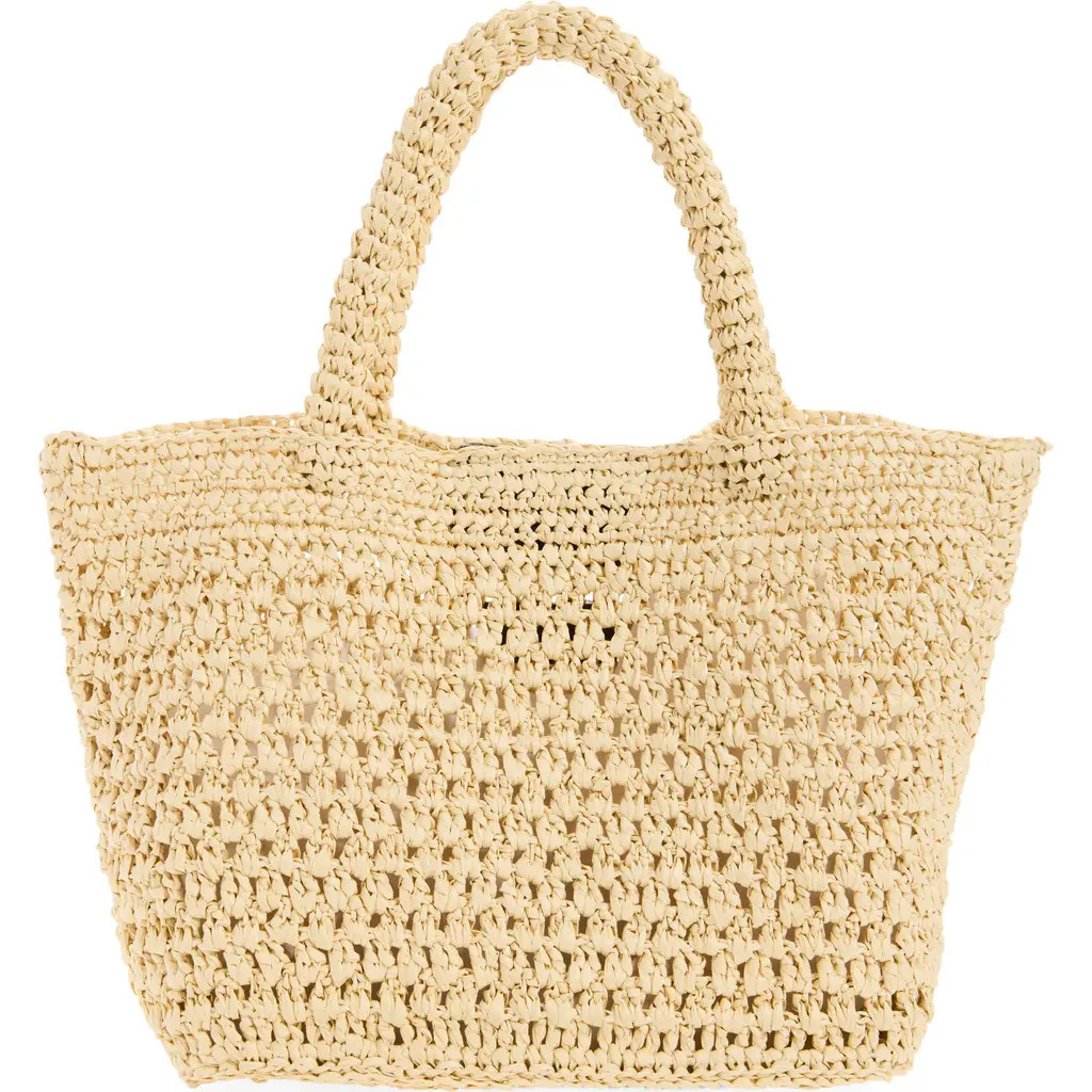 Madewell The Woven Mini Tote in Natural at Nordstrom | Nordstrom