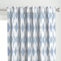 Click for more info about Languedoc Ikat Lighter Blue Curtain Panel bywhitneyenglish