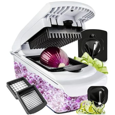 Vegetable Slicer Vegetable Chopper Spiralizer Food Choppers and Dicers Veggie Chopper Vegetable Dice | Walmart (US)