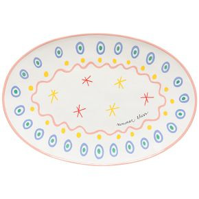 Summer Bliss Oval Serving Platter | West Elm (US)