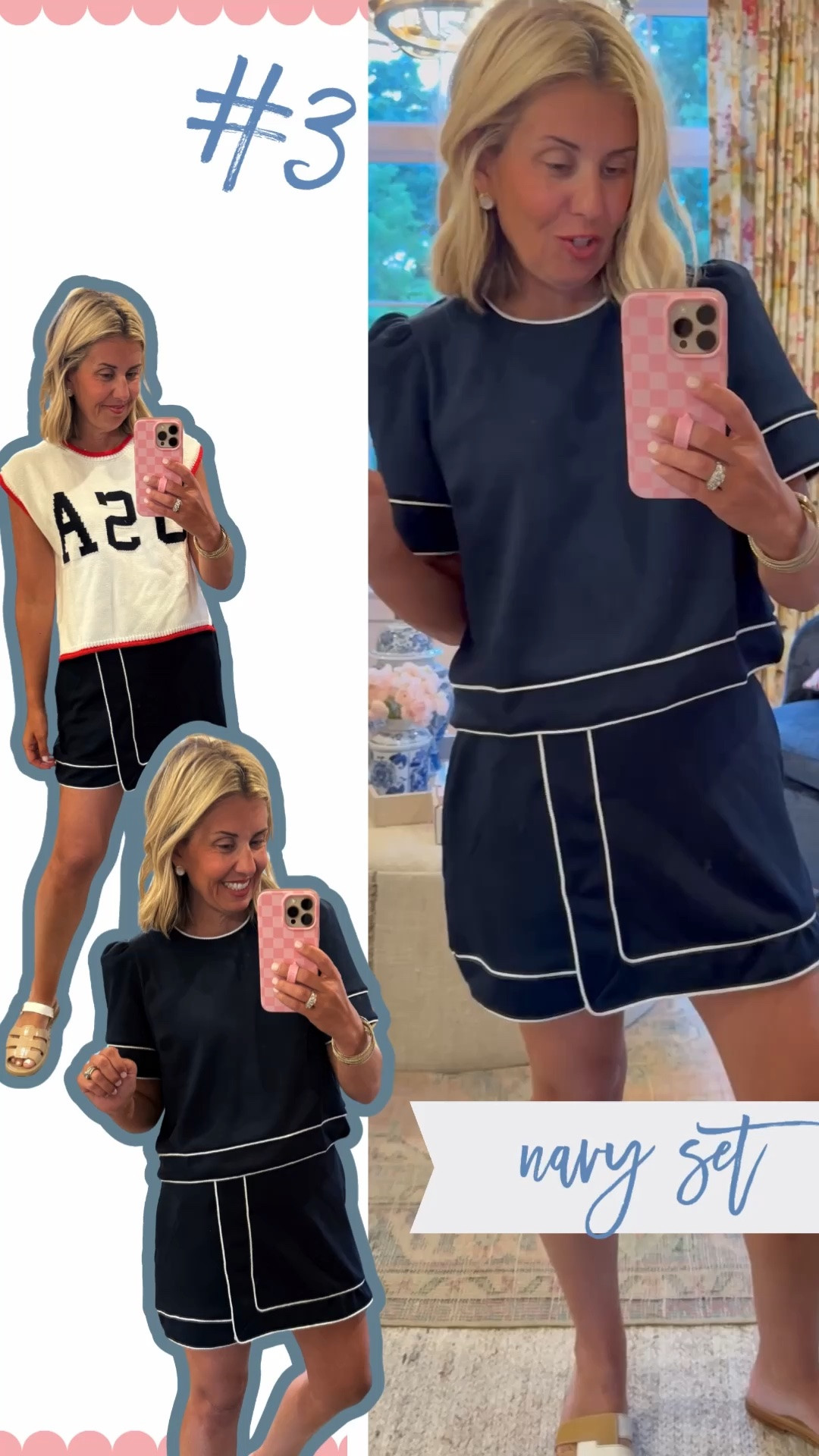 Number 3 is a good one… this set!!! Yall the mix and match possibilities are endless! I’m in small top & skort.

#LTKgrwm #LTKootd #LTKmomlife