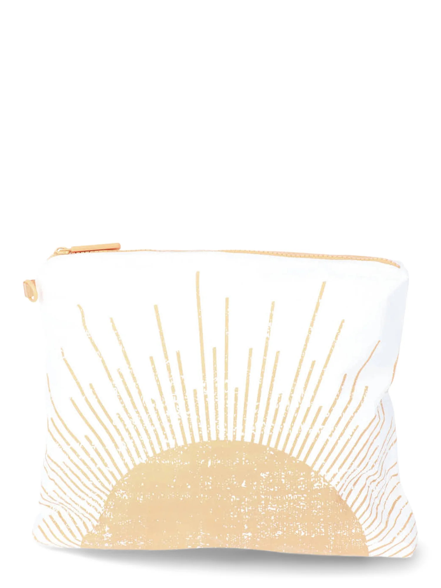 No Boundaries Women's Beach Wipeable Pouch, Orange Sun | Walmart (US)