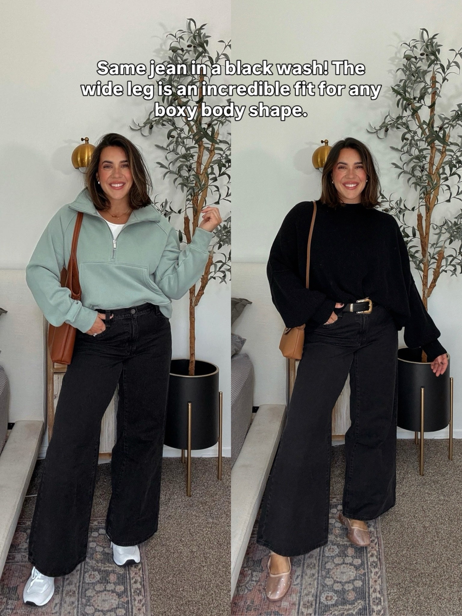 My fav Levi jeans in black wash! The wide leg is so insanely flattering. Lower waisted but hit mid rise on me. Size L/30

#LTKMidsize #LTKSaleAlert #LTKSeasonal