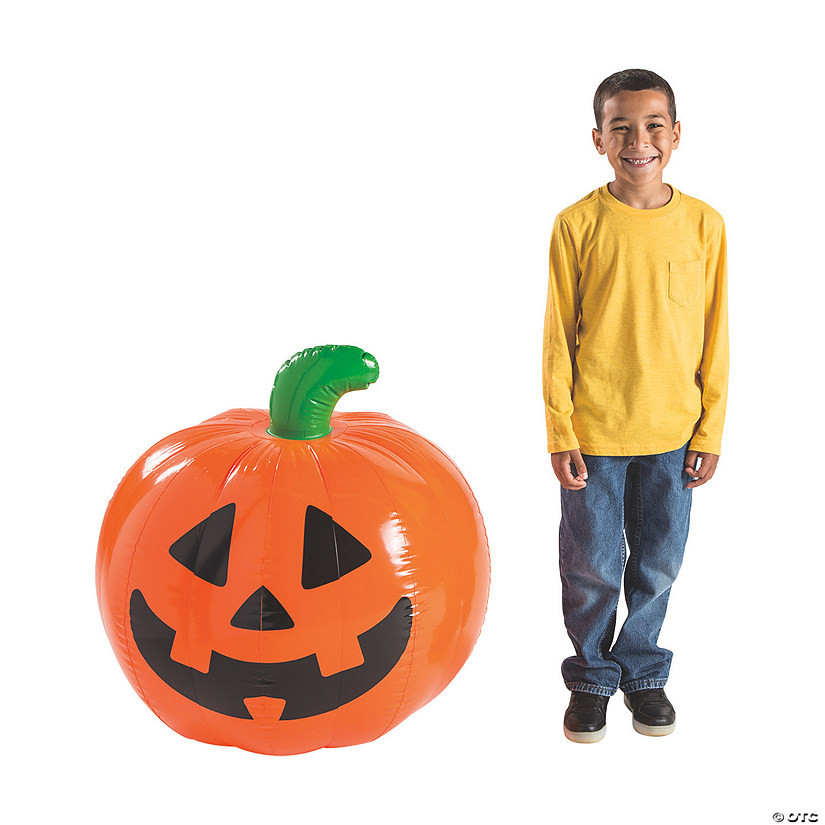 Jumbo Inflatable Pumpkin | Oriental Trading Company