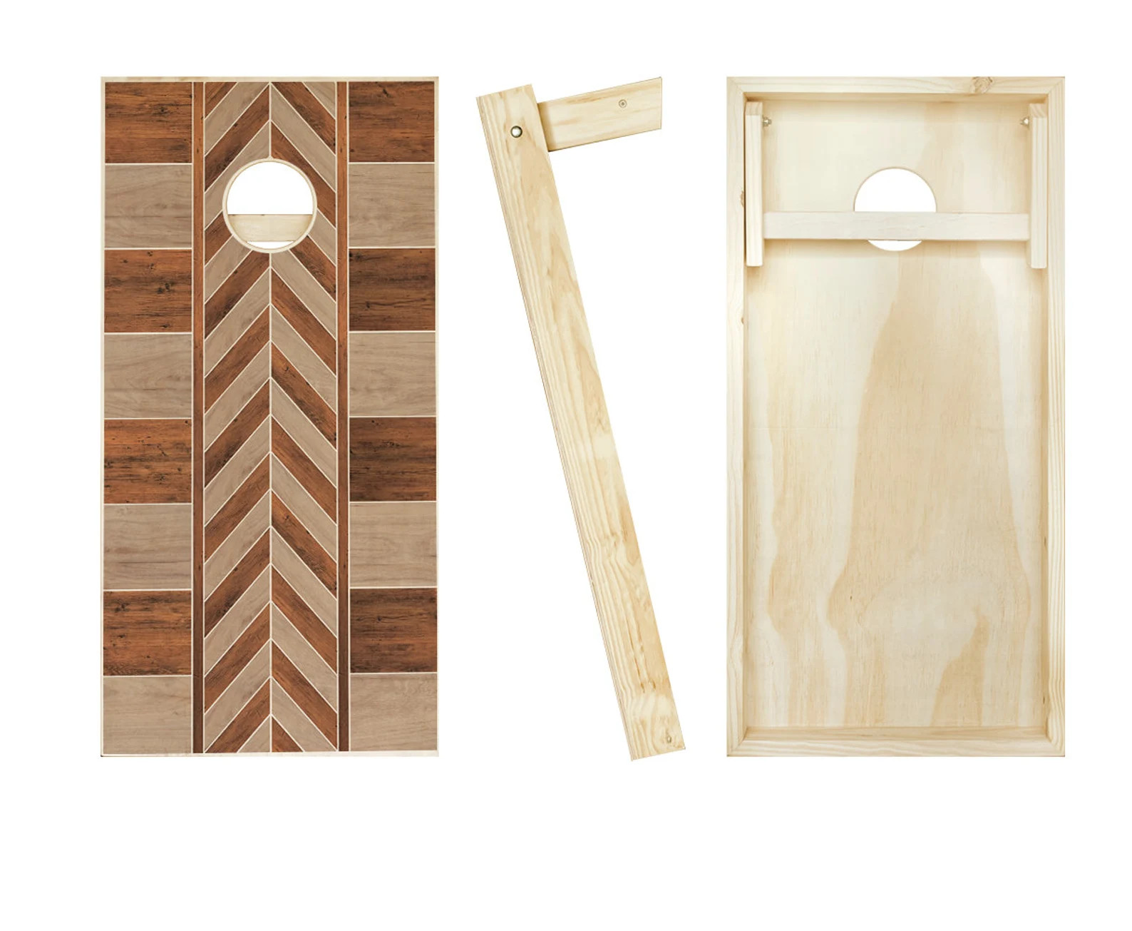 Retro Stained Arrow Cornhole Set With Bags Cornhole Set Stained Cornhole Set Stain - Etsy | Etsy (US)