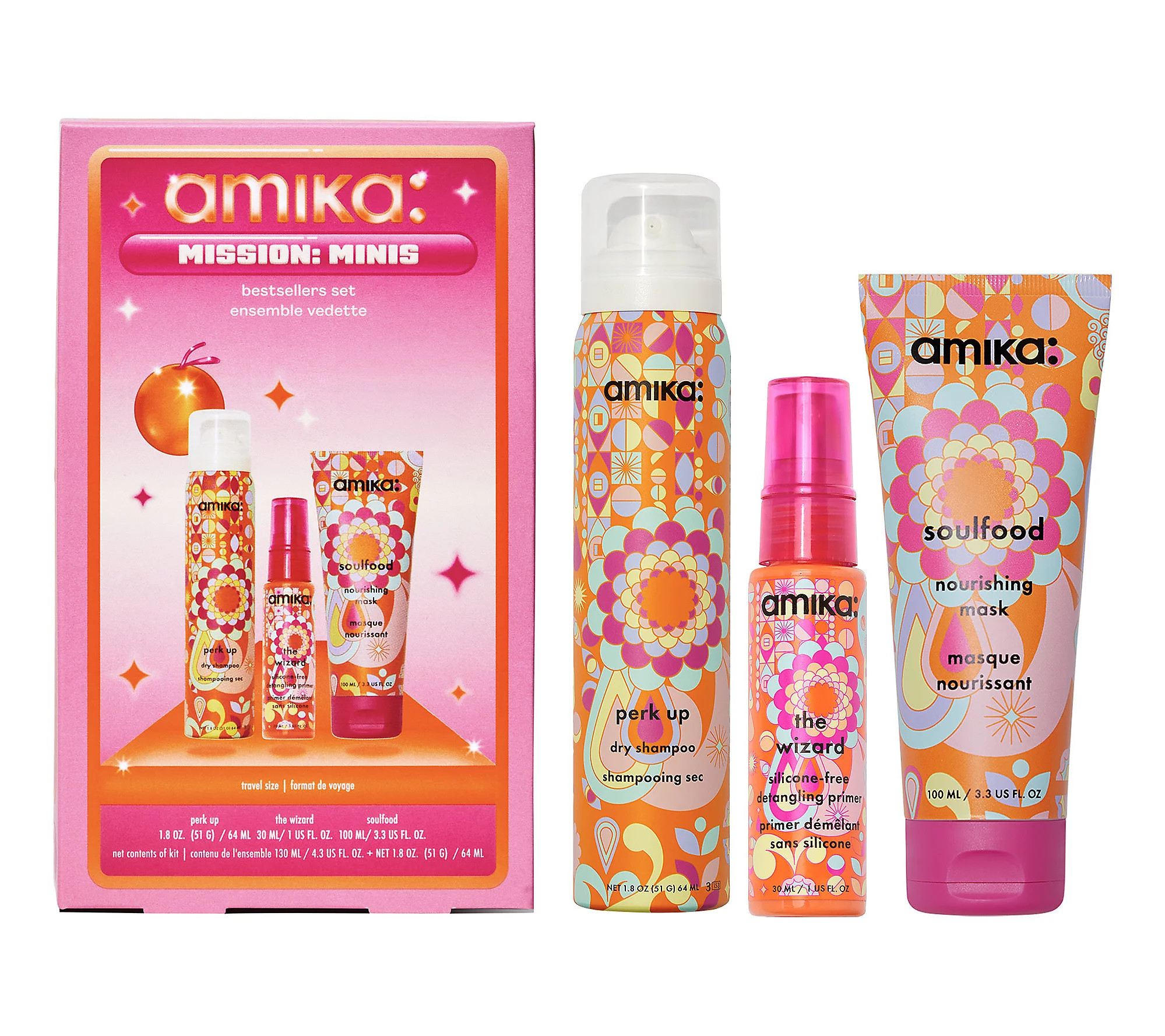 amika mission: minis bestsellers set | QVC