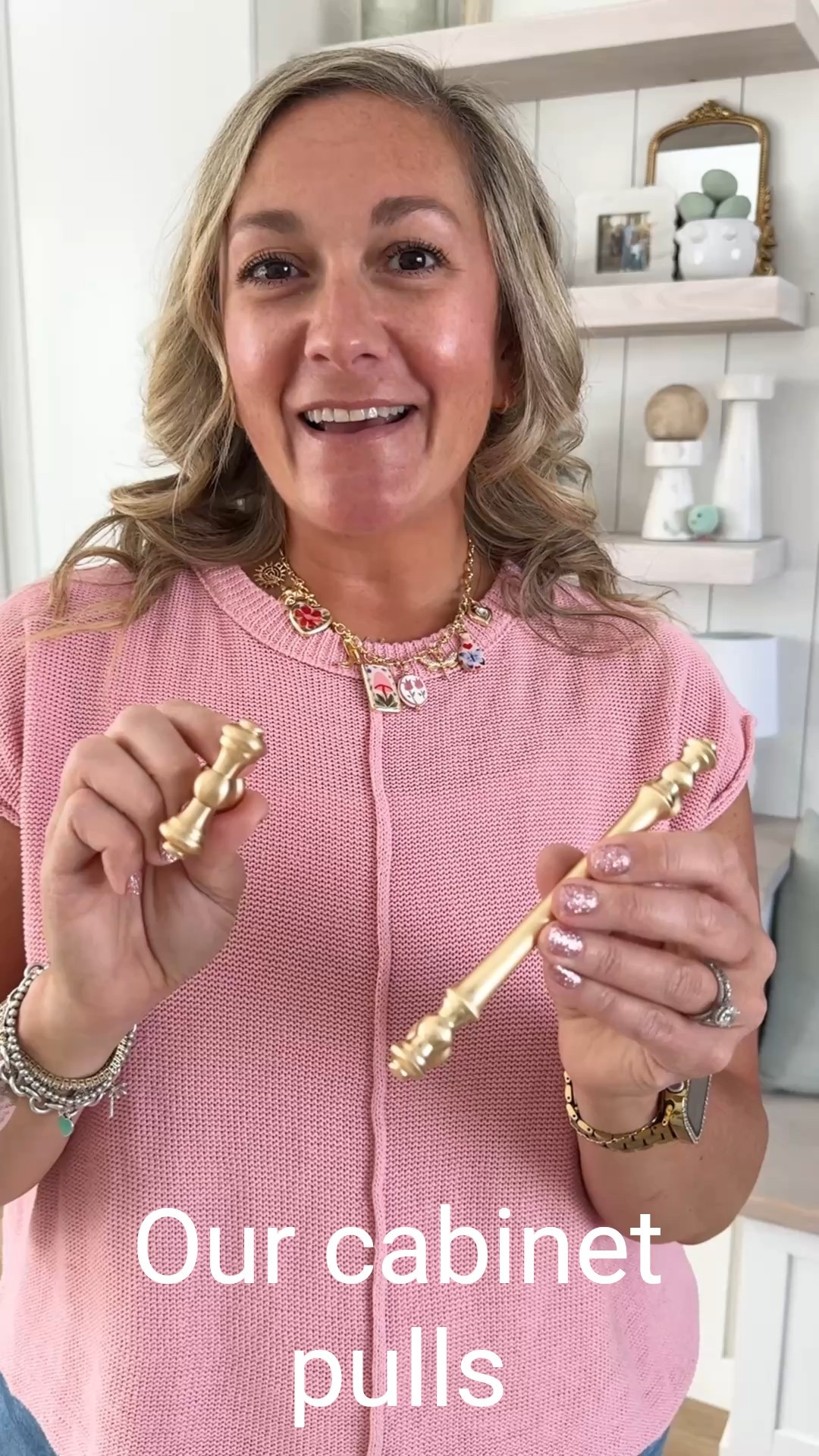 Sharing the gold cabinet pulls we used on our built-ins and in our mudroom. Love them so much! They come in several color/finish options as well as tons of sizes! 

#LTKWatchNow #LTKSpringSale #LTKHome