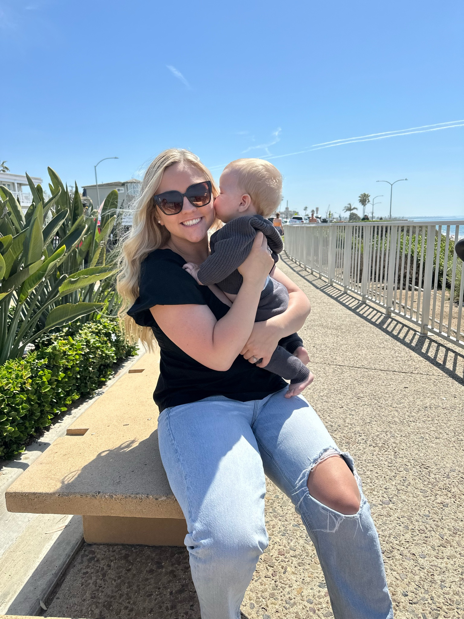 Momma/Son walk by the beach! 

#LTKFitness #LTKStyleTip #LTKSeasonal