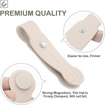 HKNR Hat Clip for Travel, Strong Magnetic Hat Holder for Traveling Bags, Backpacks, Luggage, Purs... | Amazon (US)