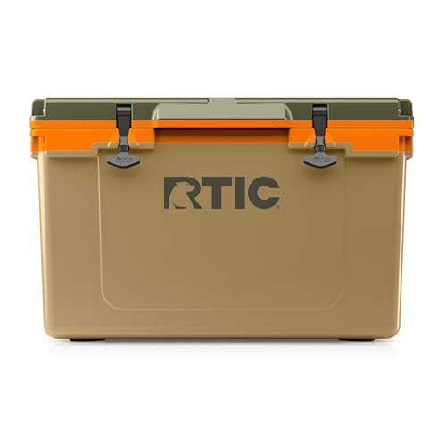 RTIC Ultra-Light 52 Quart Hard Cooler Insulated Portable Ice Chest Box for Beach, Drink, Beverage, Camping, Picnic, Fishing, Boat, Barbecue, 30% Lighter Than Rotomolded Coolers, Trailblazer | Amazon (US)