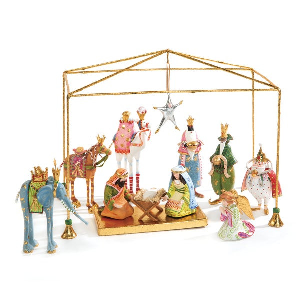 MacKenzie-Childs Patience Brewster Nativity Mini Figures Introductory Set | MacKenzie-Childs