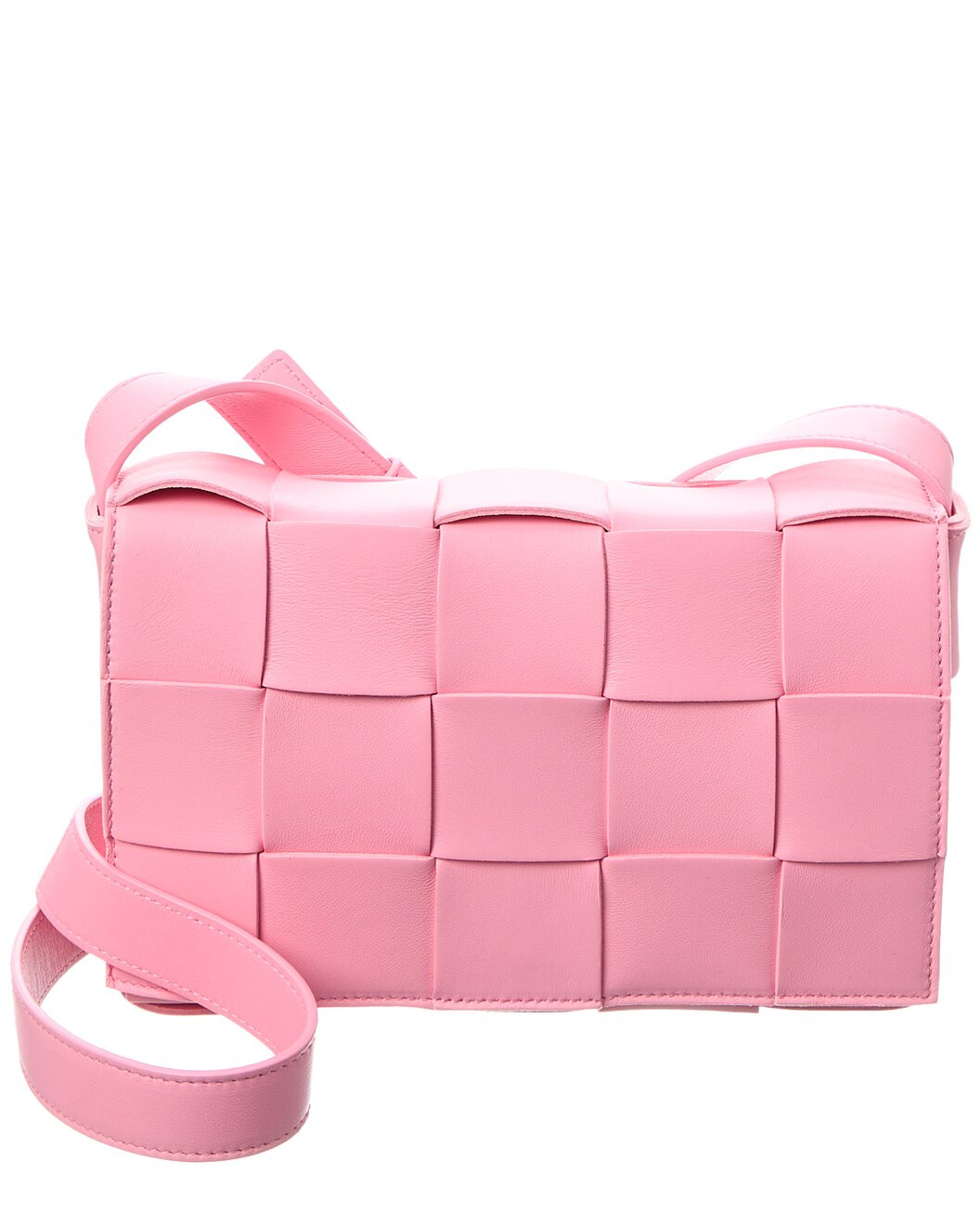 Cassette Maxi Intrecciato Leather Crossbody | Gilt & Gilt City