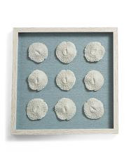 18x18 Blue Sea Urchins Decor | TJ Maxx