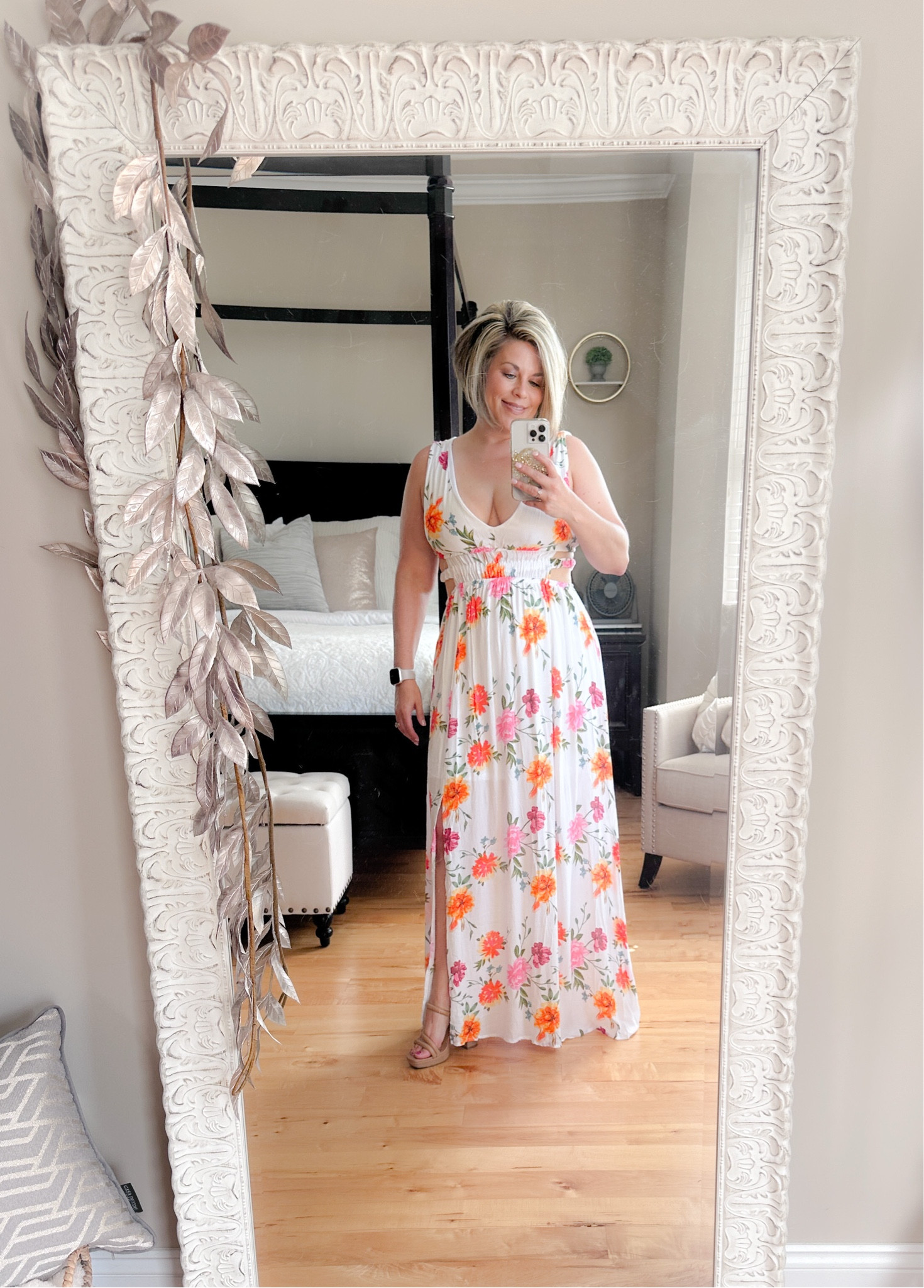 Floral cut-out maxi dress for under $25! 🌸🌼🌺

#LTKSaleAlert #LTKFindsUnder50 #LTKMidsize