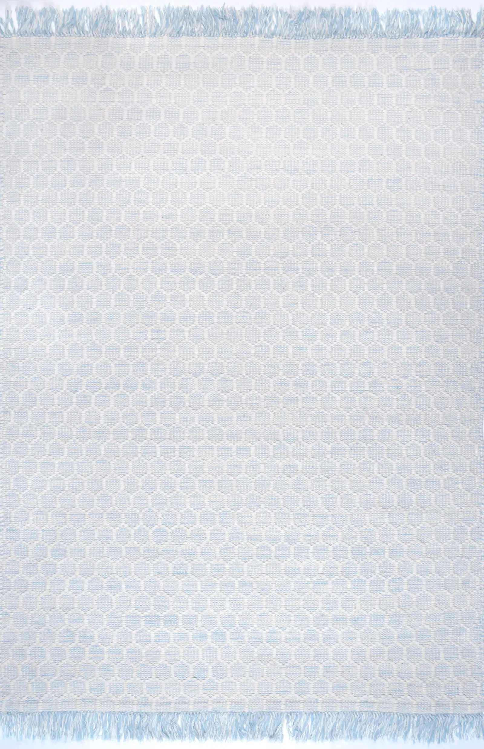 Hive Fringed Rug | Grey | Rugs USA