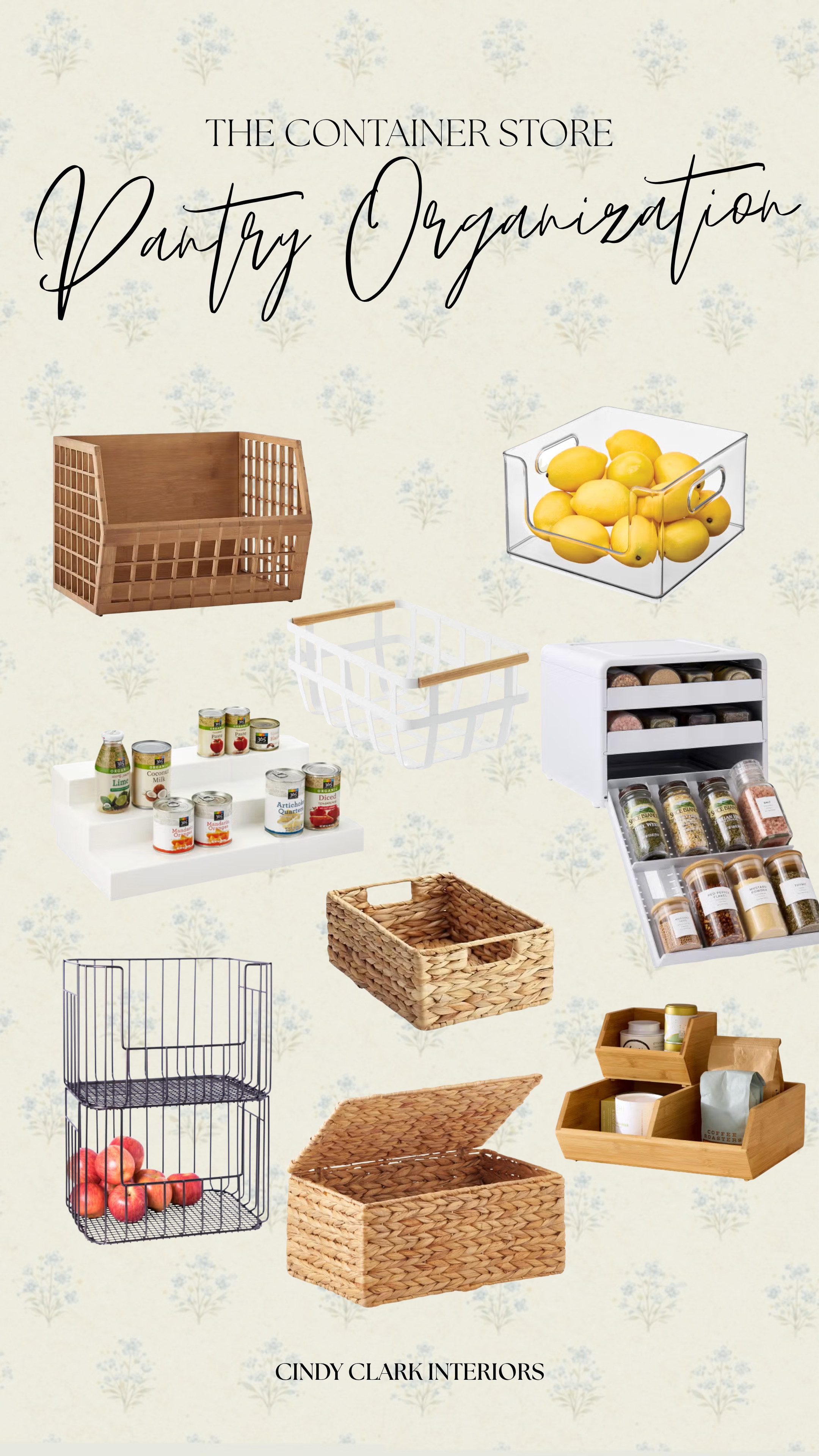 Sharing my favorite pantry organization from The Container Store. I love a mix of woven baskets and metal baskets to keep things tidy and visually interesting!

pantry organization, home organization, kitchen storage 

 #LTKHome