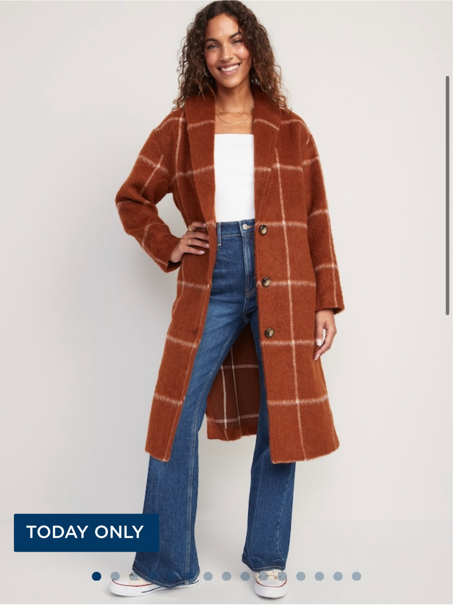 50% off coats at Old Navy tonight only 

Windowpane coat, plaid coat, old navy, old navy finds, coats 

#LTKsalealert #LTKunder100 #LTKSeasonal