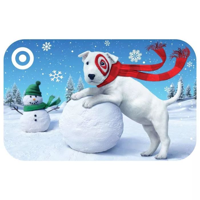 Bullseye Snow Day Target GiftCard | Target