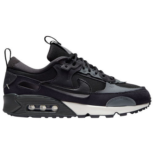 Nike Womens Nike Air Max 90 Futura - Womens Running Shoes Black Size 09.0 | Foot Locker (US)