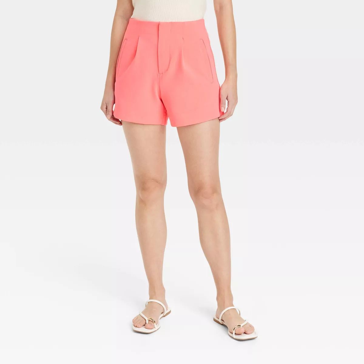 Women's High-Rise Tailored Shorts - A New Day™ | Target