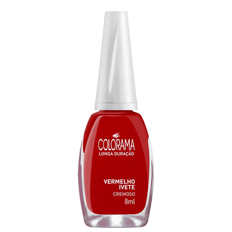 Colorama Verniz & Cor Vermelho Ivete
        
            
                 - Esmalte Cremoso 8ml | Beleza Na Web (BR)