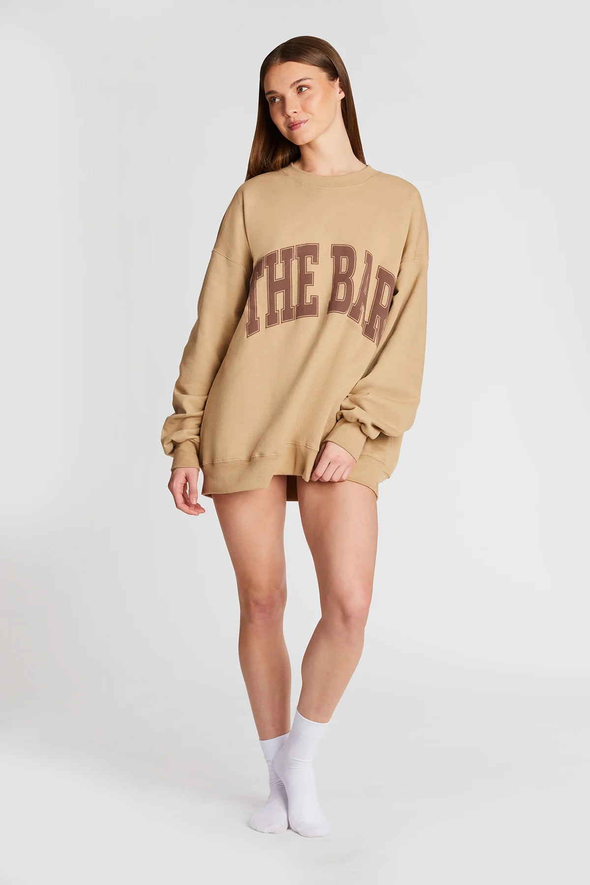 VARSITY SWEATSHIRT CHOCOLATE CHIP | The Bar