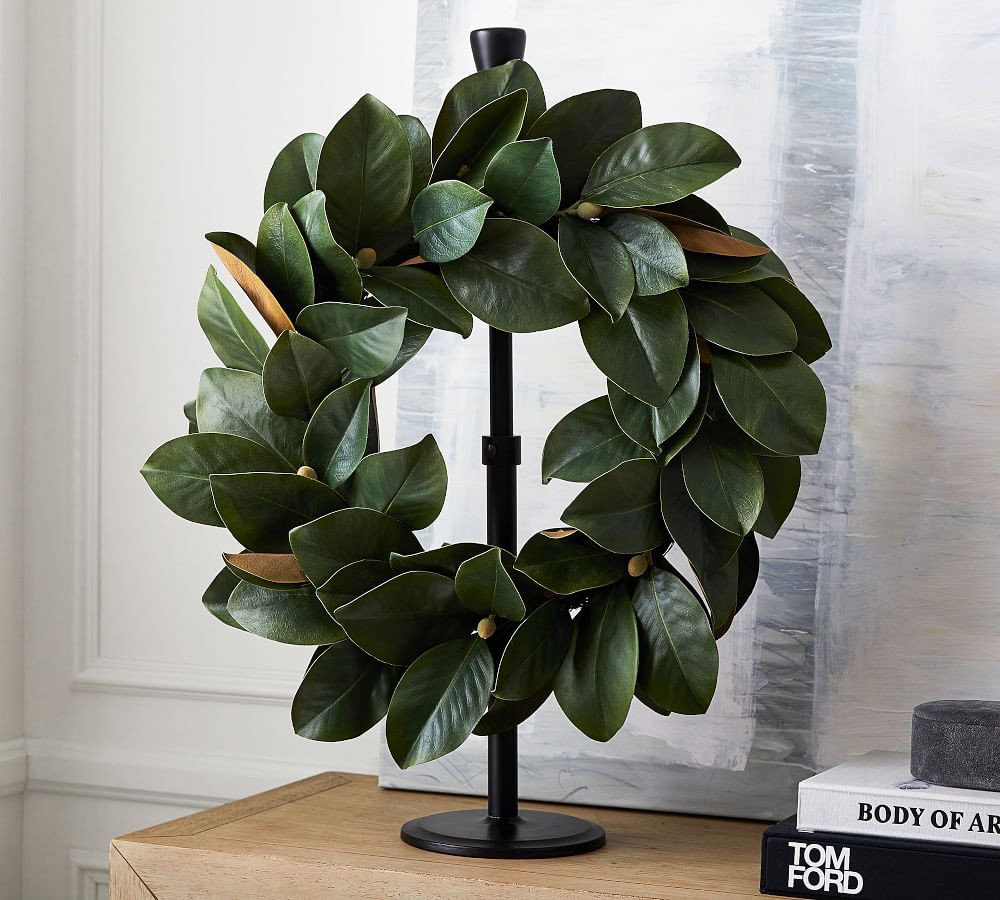 Adjustable Height Standing Wreath Hanger | Pottery Barn (US)